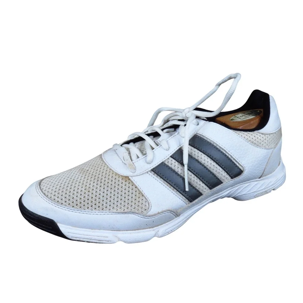Adidas Tech Response Men Golf Shoes Size 9.5 Performance Cleated White F33549